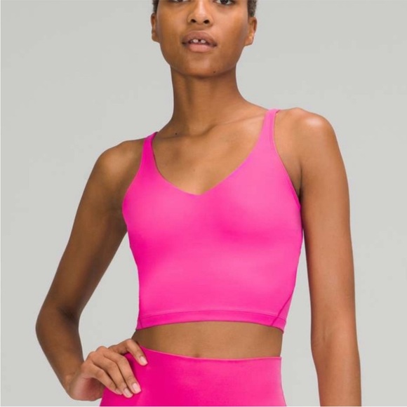 lululemon athletica Tops - Lululemon Sonic Pink Align Tank Top